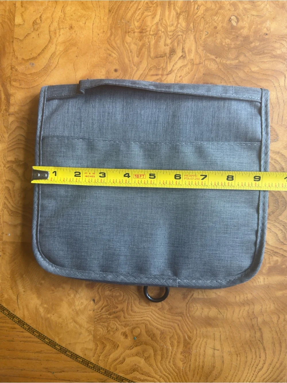 NWT Hanging Jewelry Organizer Travel Storage Roll Black